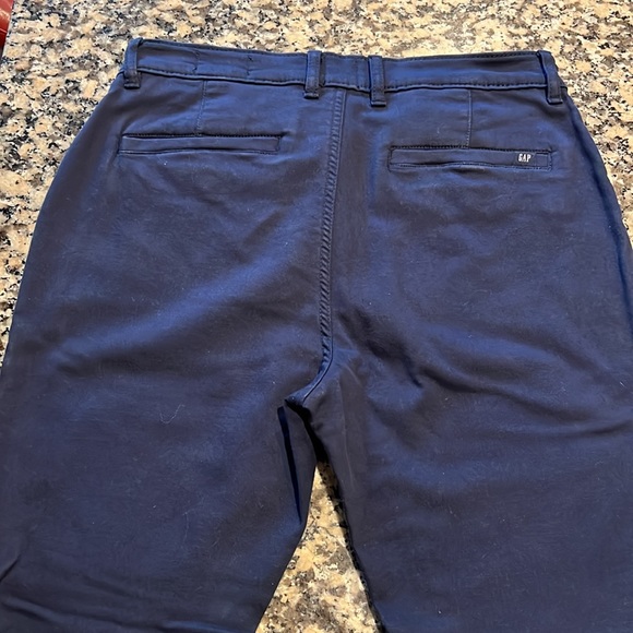 Gap blue stretch skinny jeans Sz 8 soft cotton 5 pockets - Picture 5 of 13